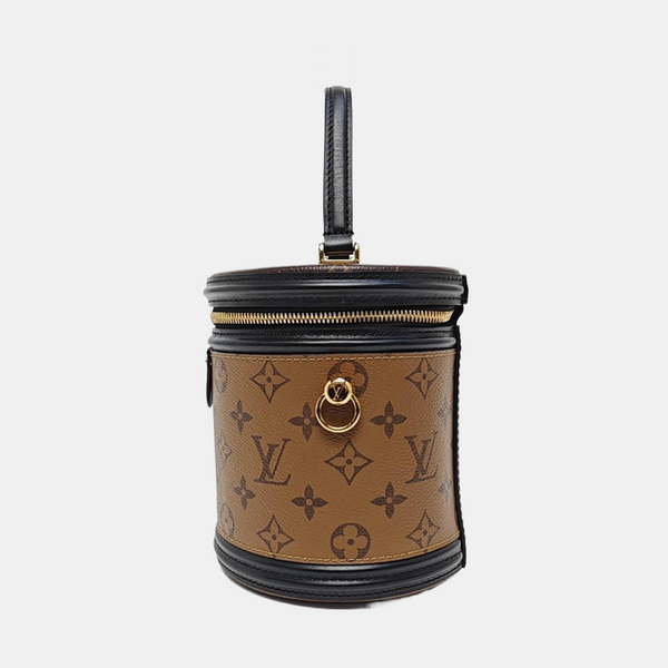 CANNES PM Monogram Coated Canvas Brown