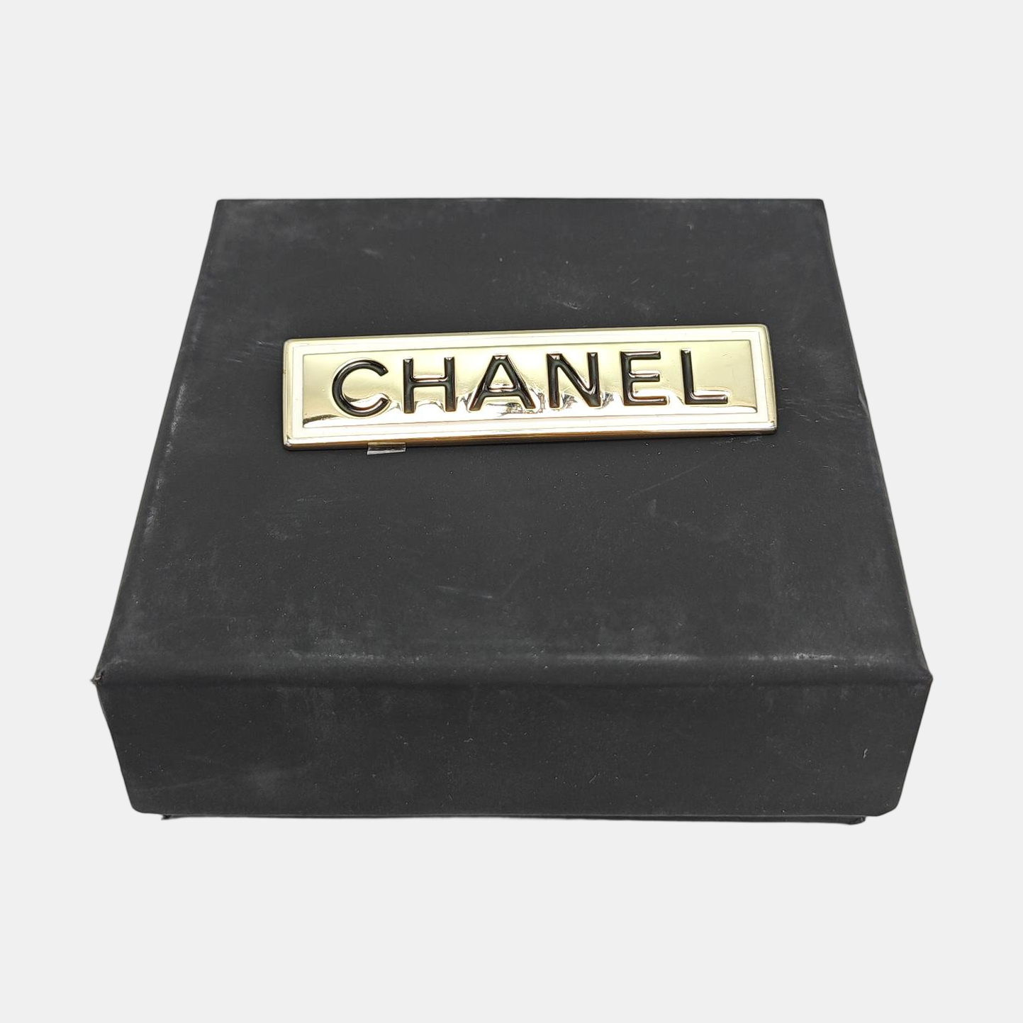 Metal Gold Brooch