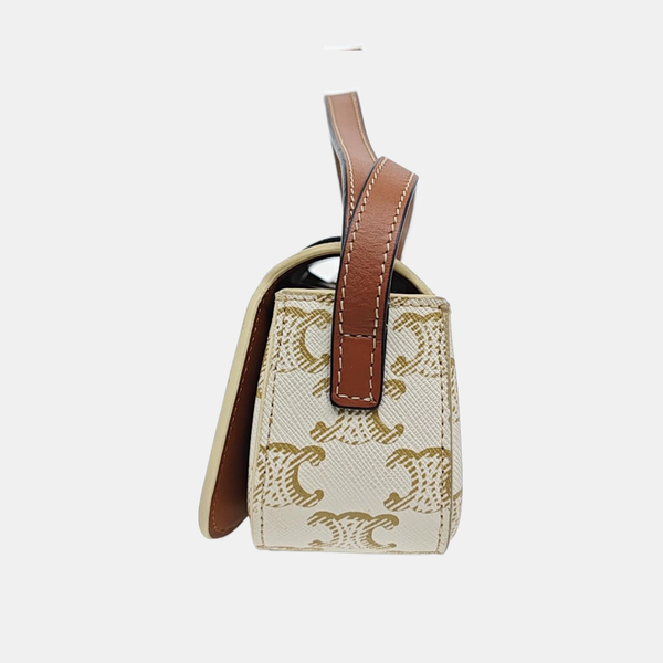 TABOU Mini Coated Canvas White