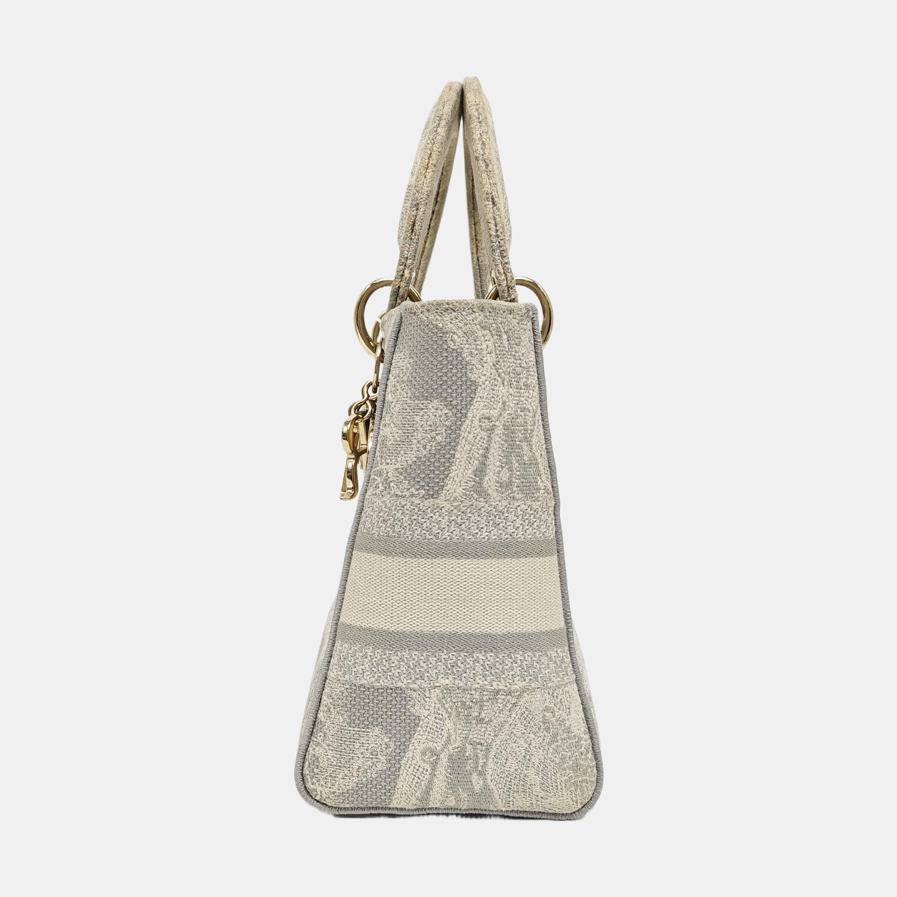 Lady D-Lite Medium Fabric Gray
