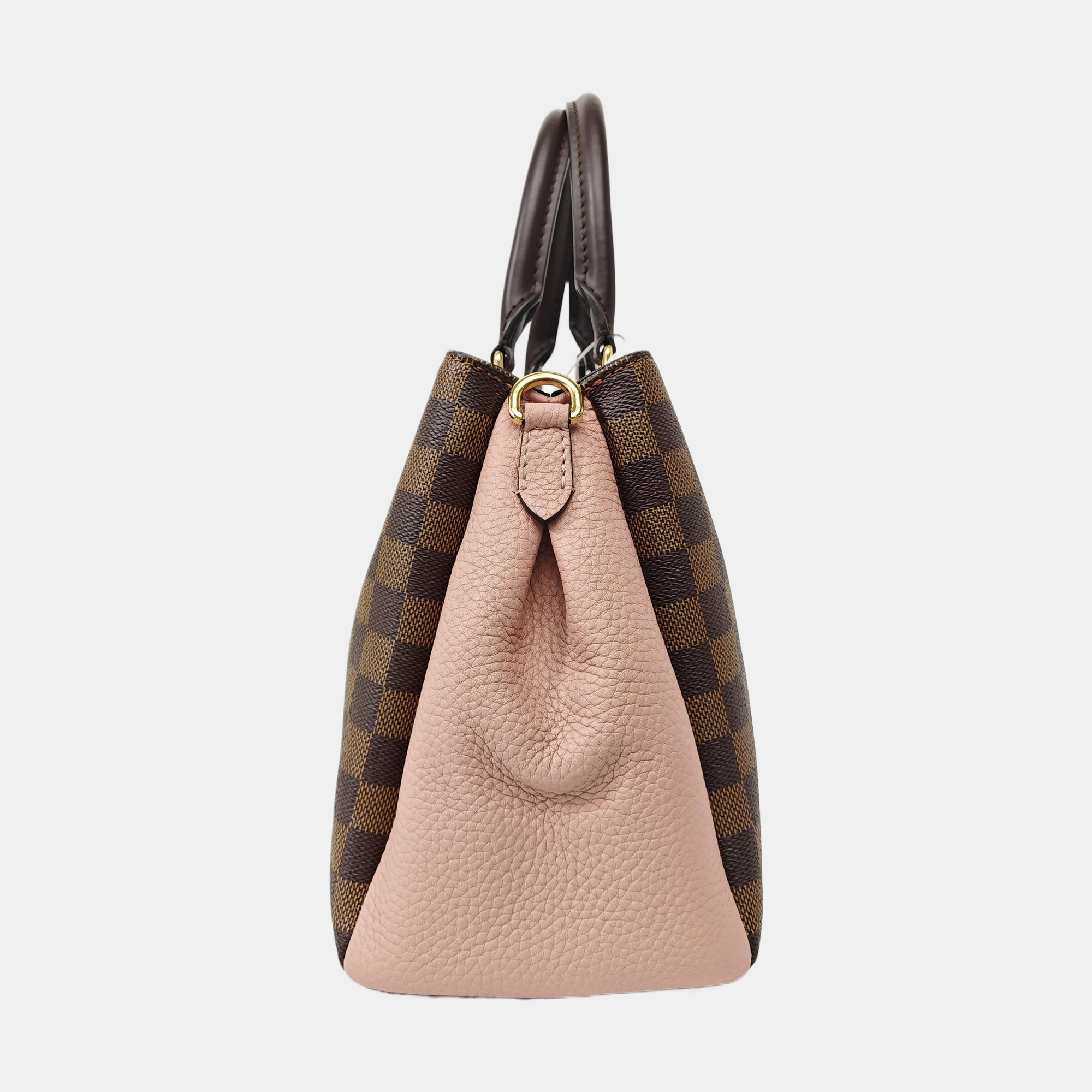 BRITTANY BB Damier Ebene Coated Canvas Brown