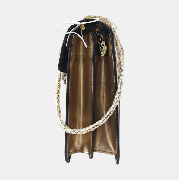 SERPENTI FOREVER Medium Calfskin Gold