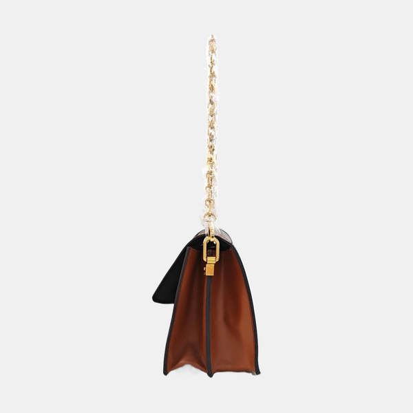 DAUPHINE MM Monogram Coated Canvas Brown