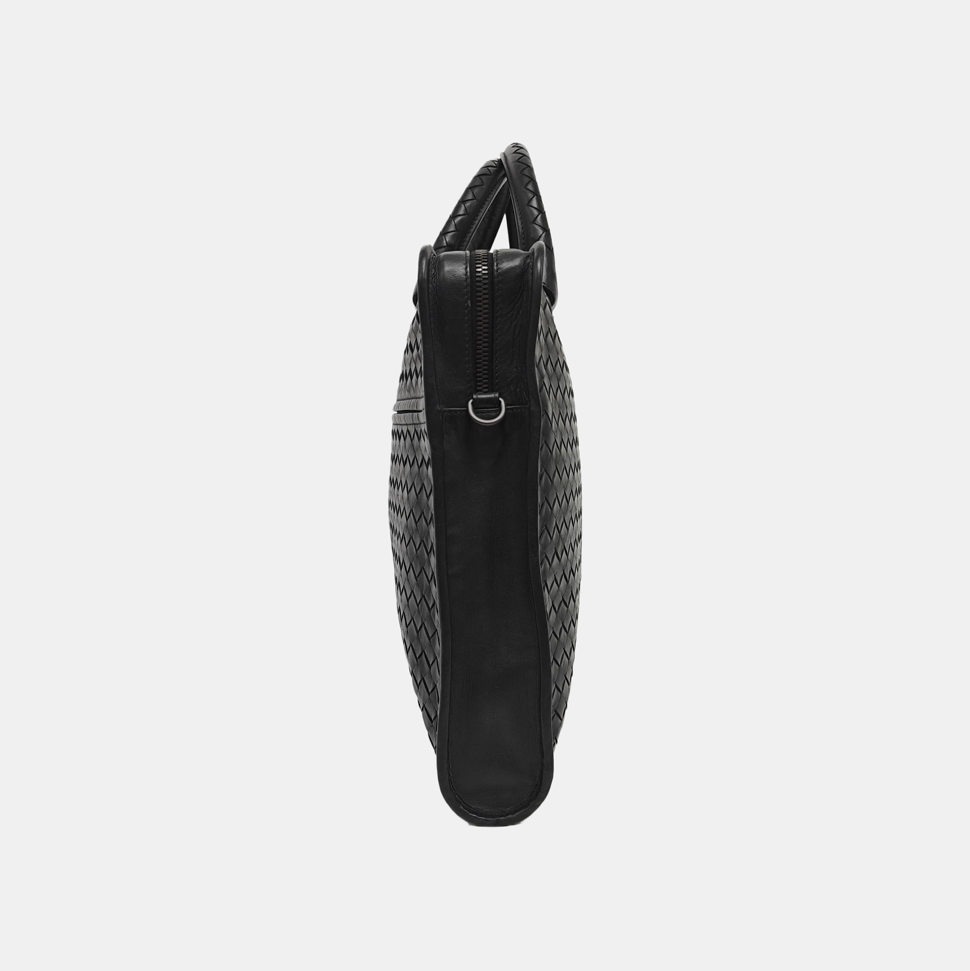 Calfskin Top Handle Bag Black