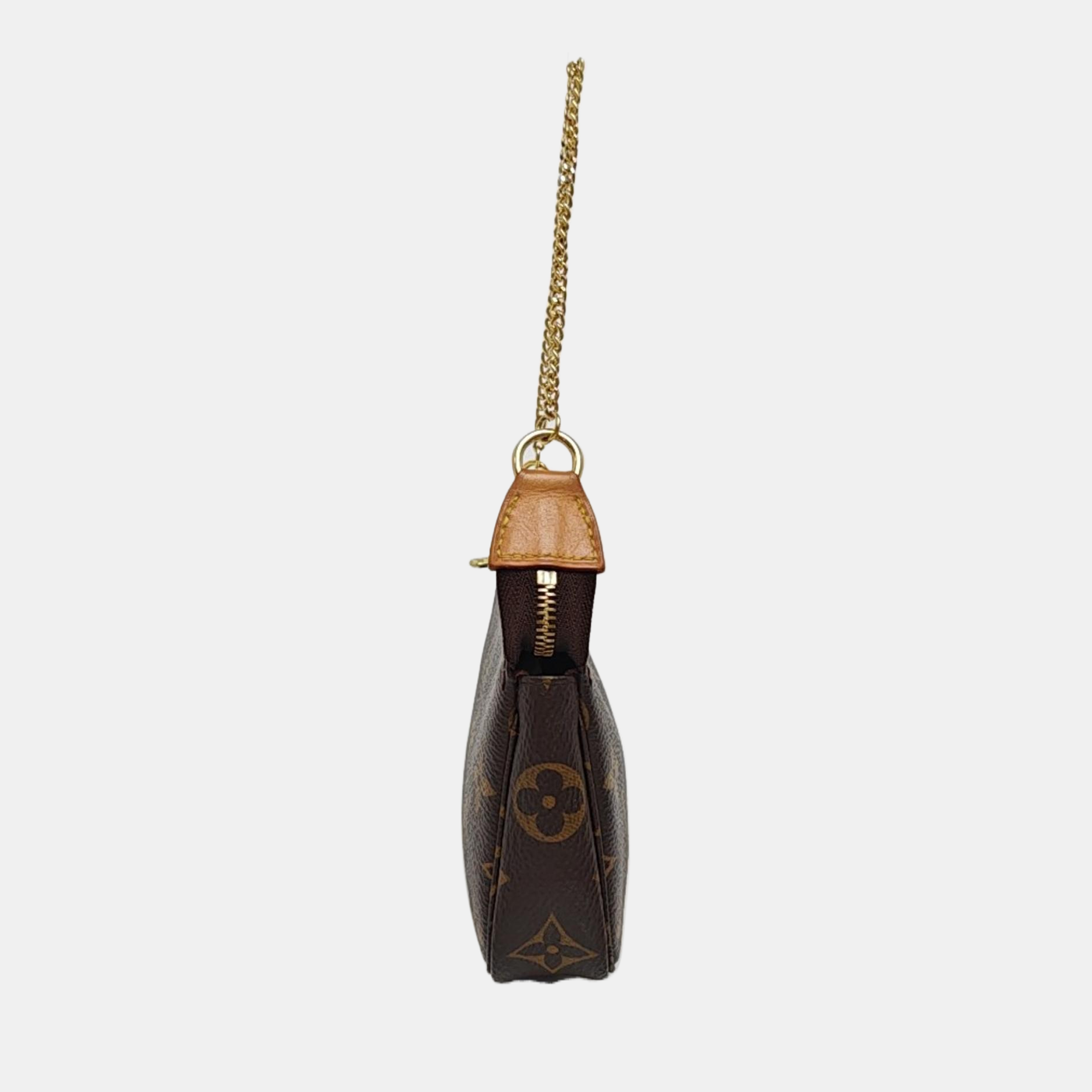 ACCESSOIRES Mini Monogram Coated Canvas Brown