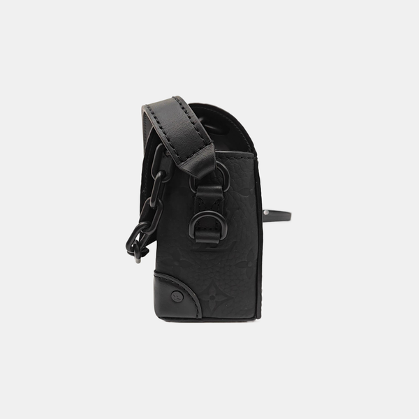 SOFT TRUNK Mini Monogram Calfskin Black