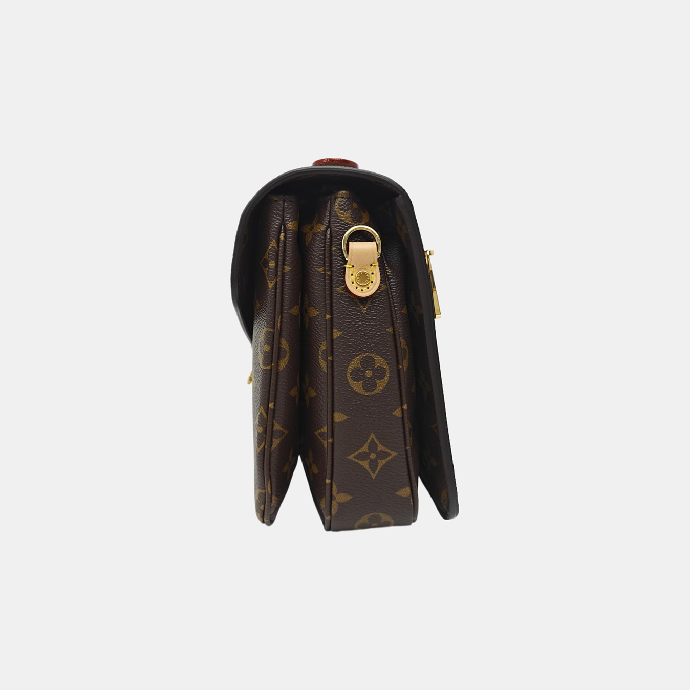 MÉTIS MM Monogram Coated Canvas Brown