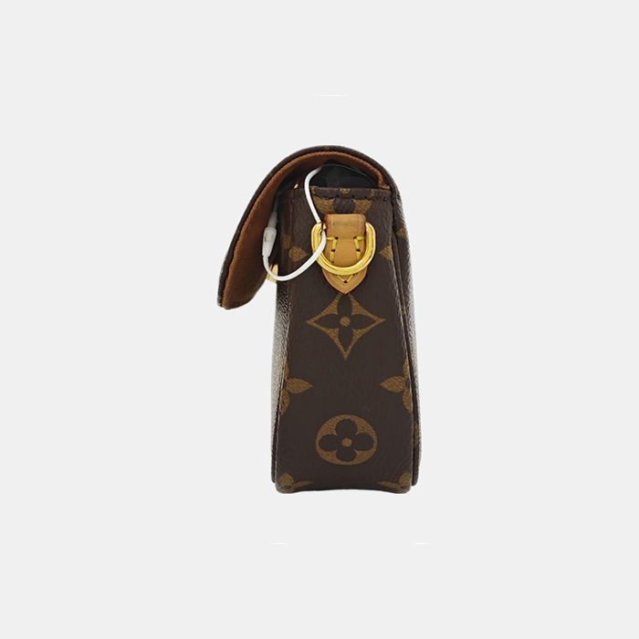 IVY Monogram Coated Canvas Brown