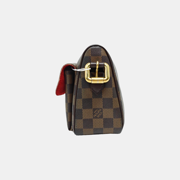 RAVELLO GM Damier Ebene Coated Canvas Brown