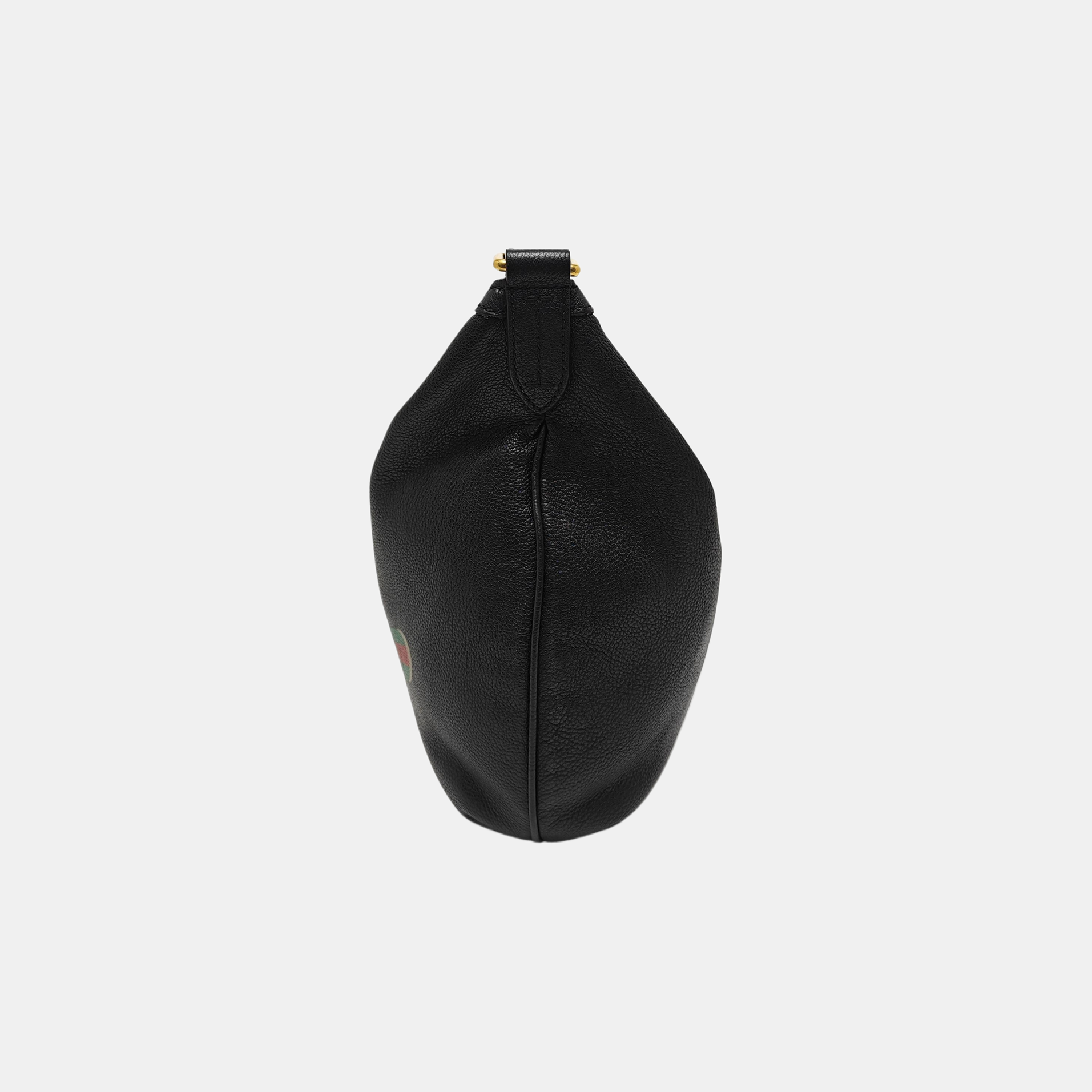 Print Calfskin Black