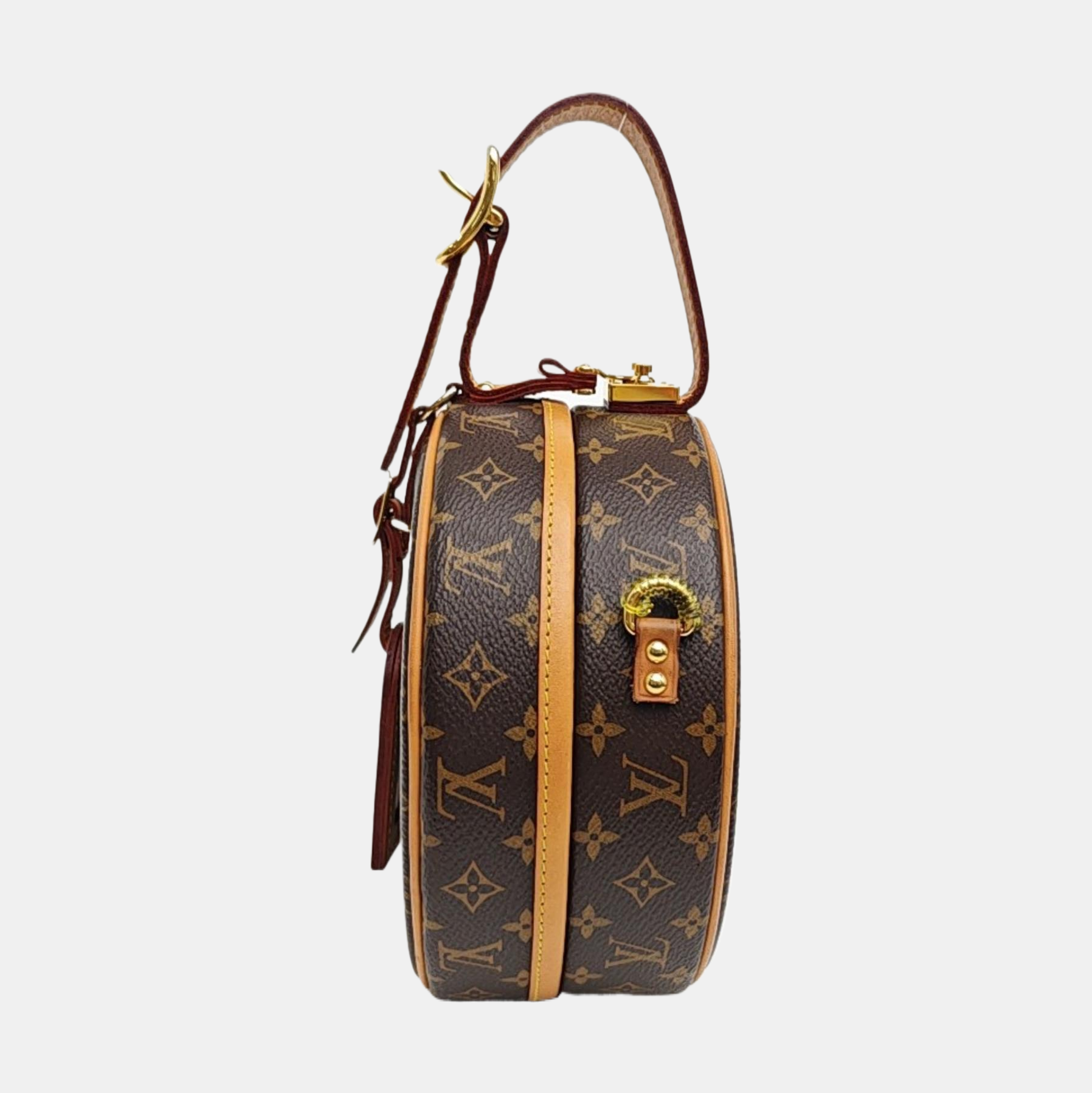 BOITE CHAPEAU PM Monogram Coated Canvas Brown