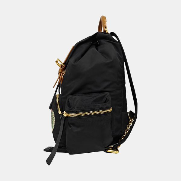 The Rucksack Nylon Black