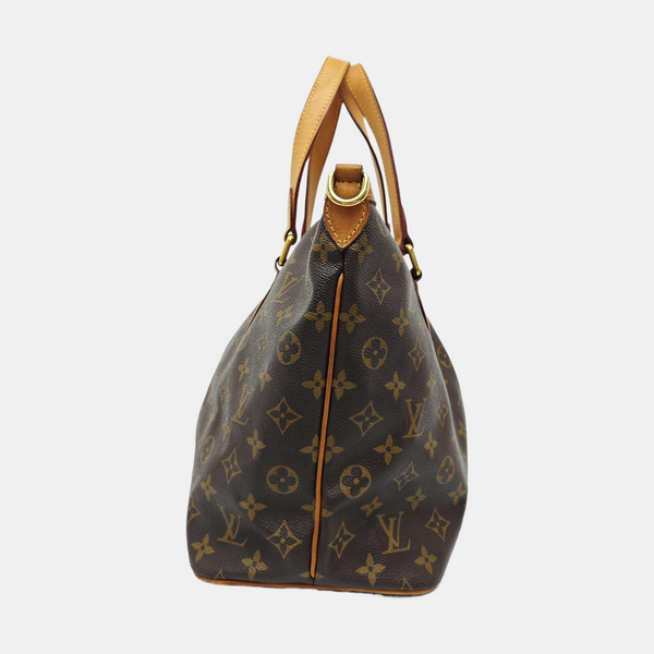 PALERMO PM Monogram Coated Canvas Brown