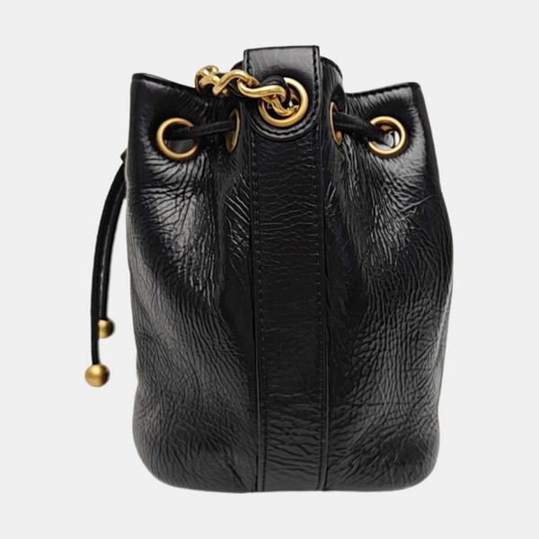 Calfskin Shoulder Bag Black