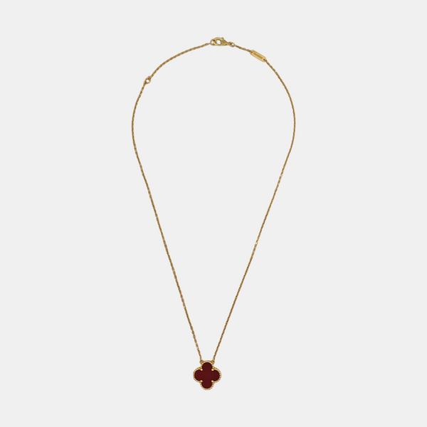 Vintage Alhambra 18k Gold Necklace
