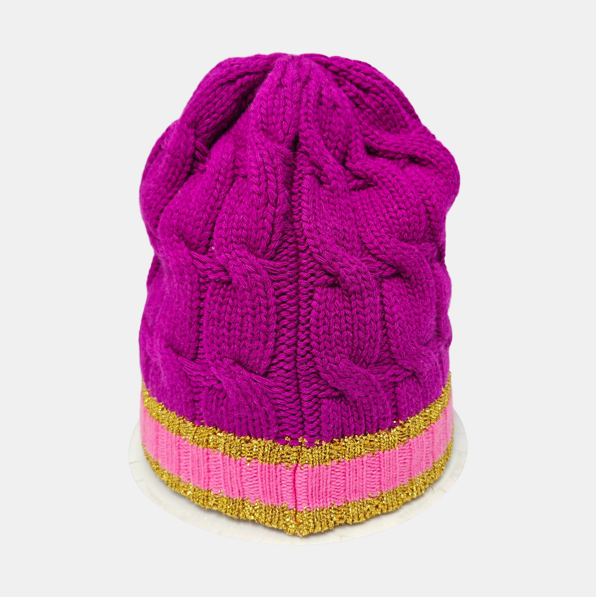 Wool Hat Purple