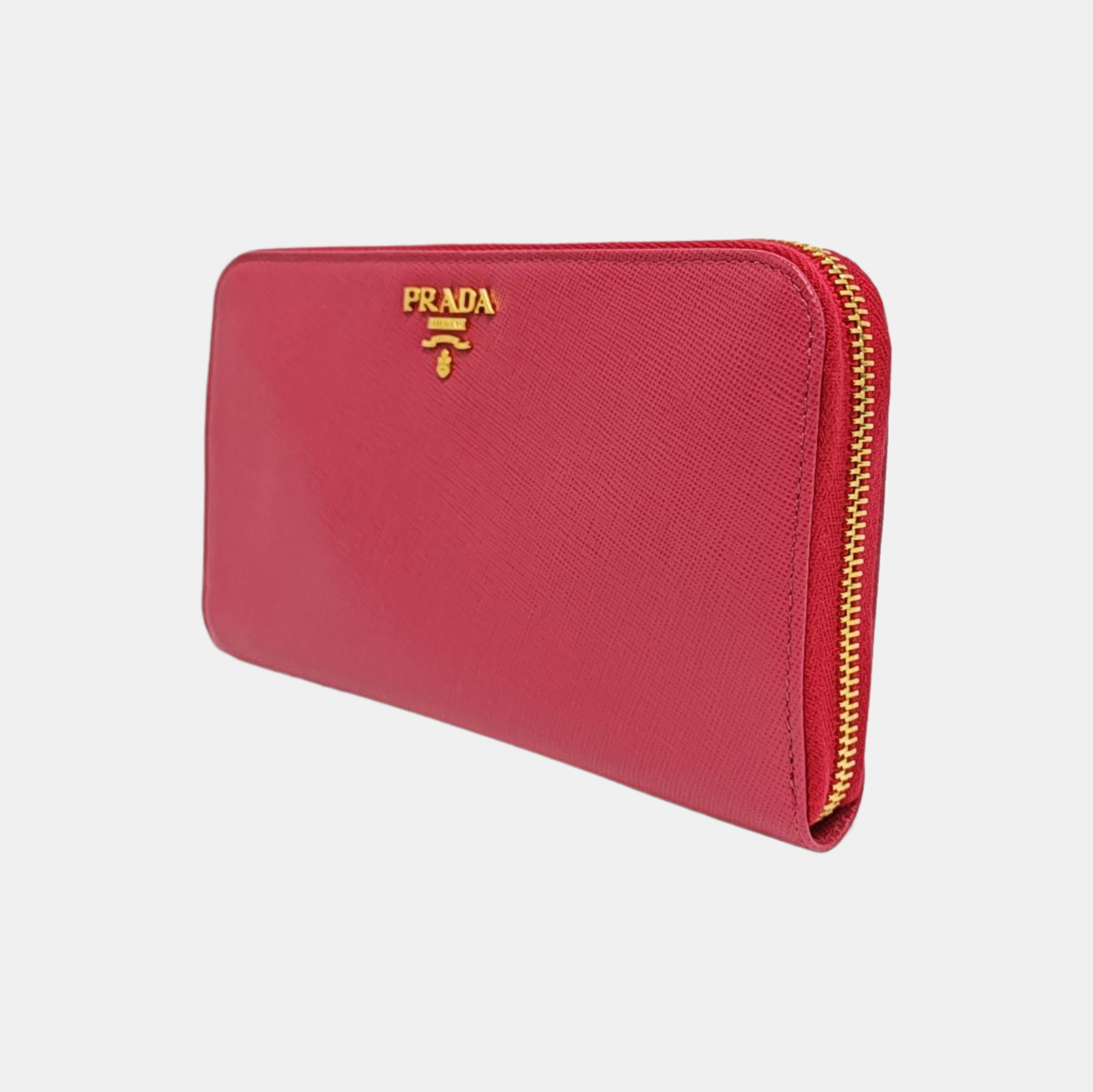 Saffiano Calfskin Wallet Pink