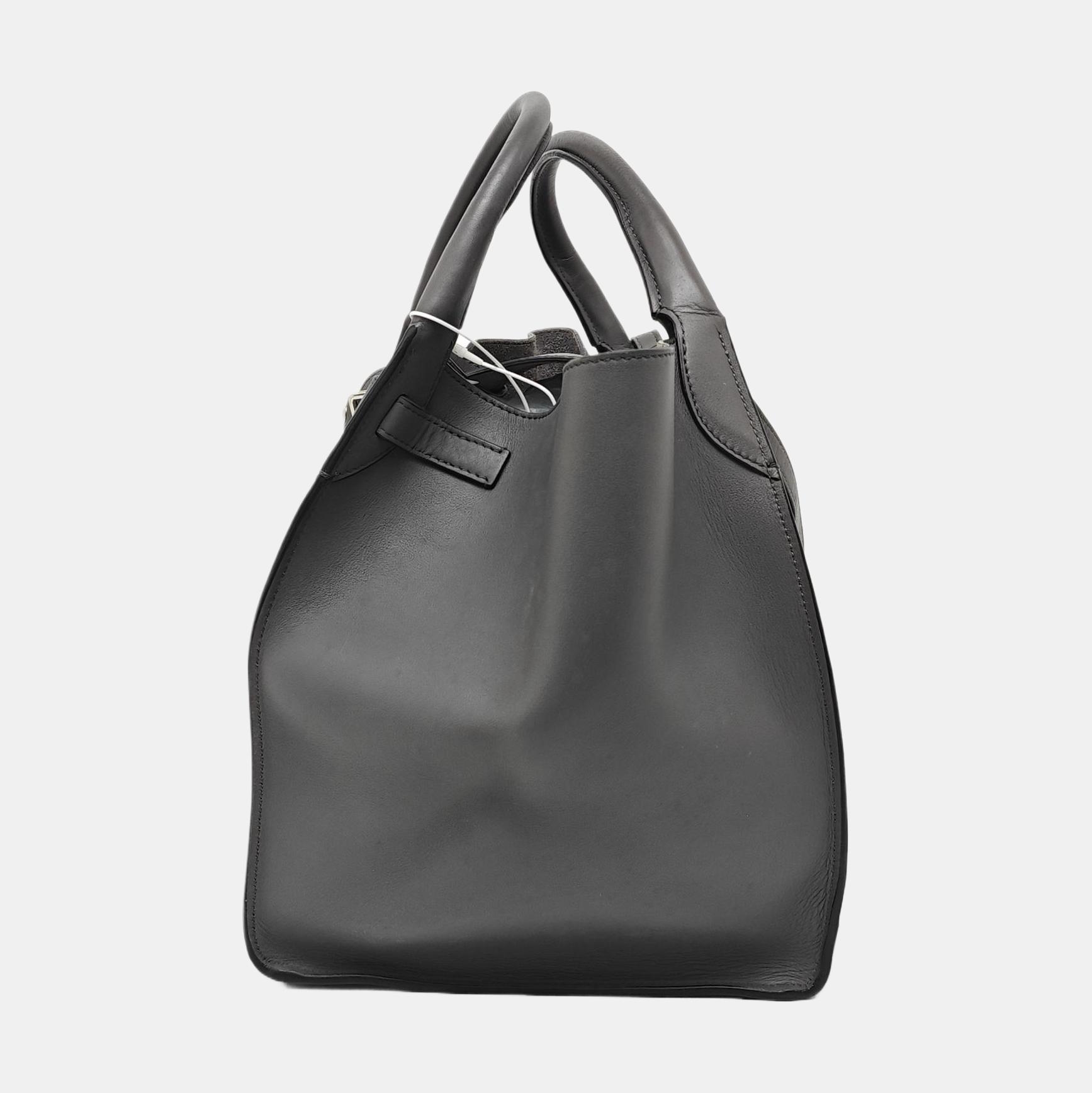 BIG BAG Small Calfskin Gray