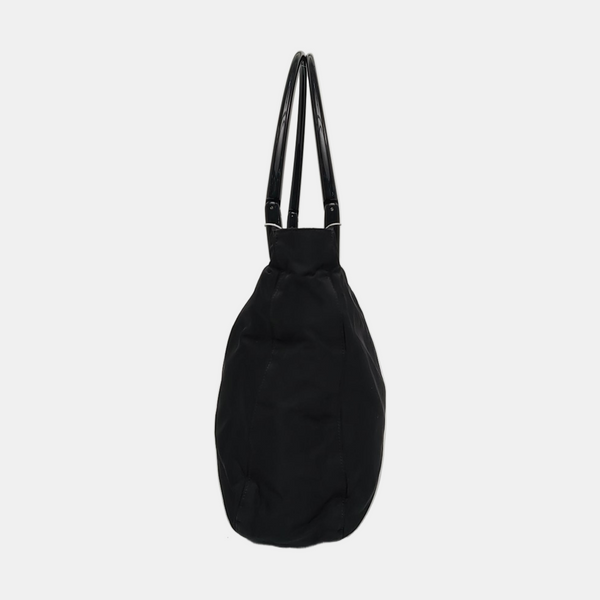 Nylon Tote Bag Black