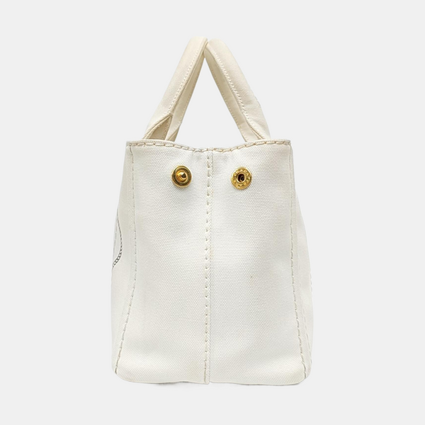 Denim Canvas White