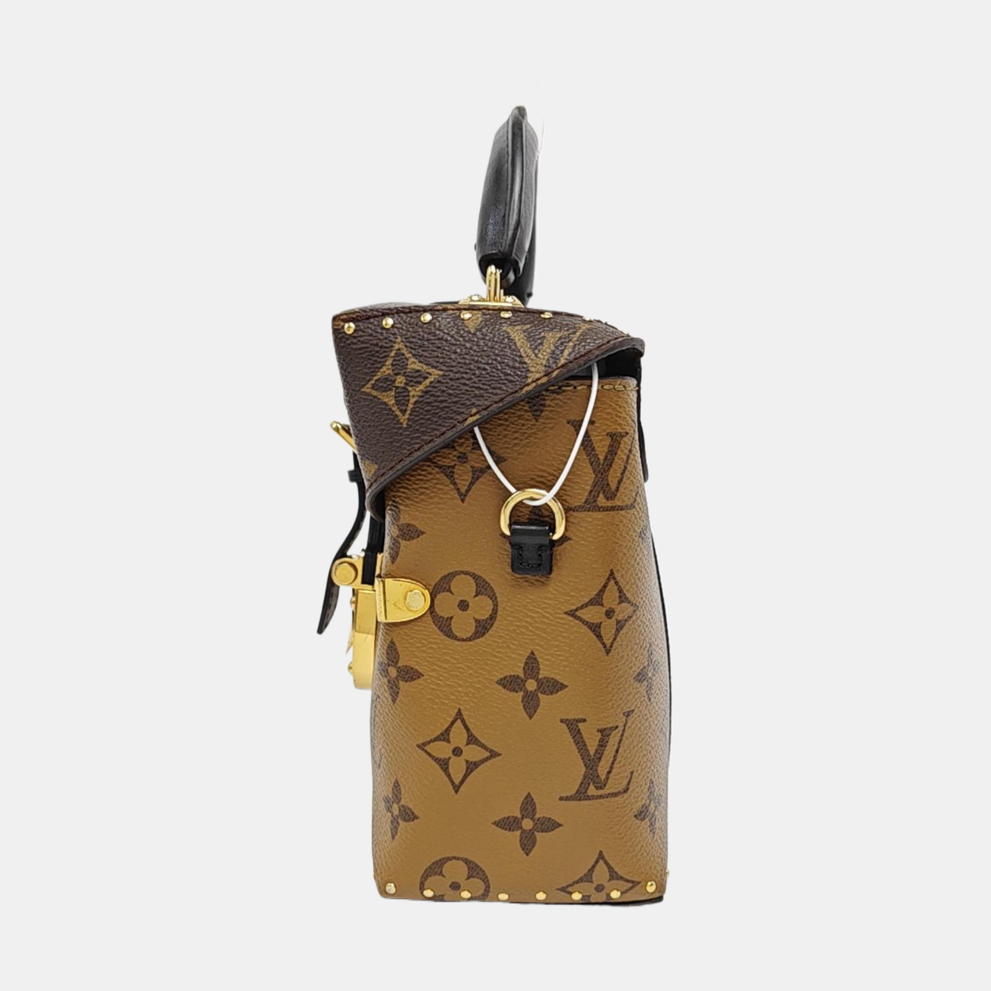 Monogram Coated Canvas Brown