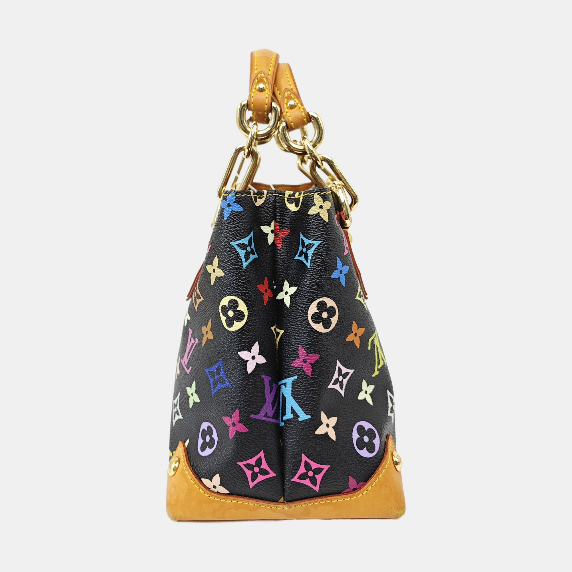 LV × TM AUDRA Monogram Coated Canvas Black