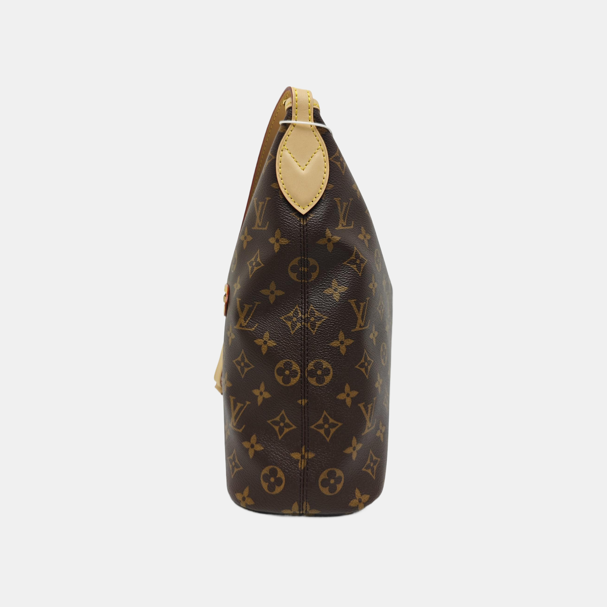 Line Up Monogram Coated Canvas Brown