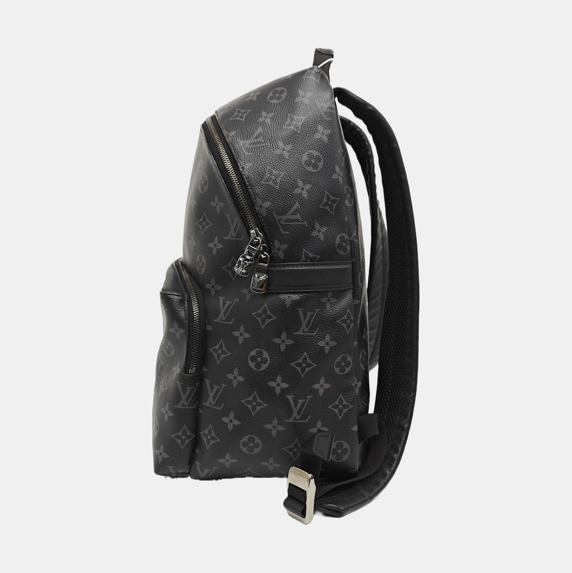 DISCOVERY PM Monogram Coated Canvas Black