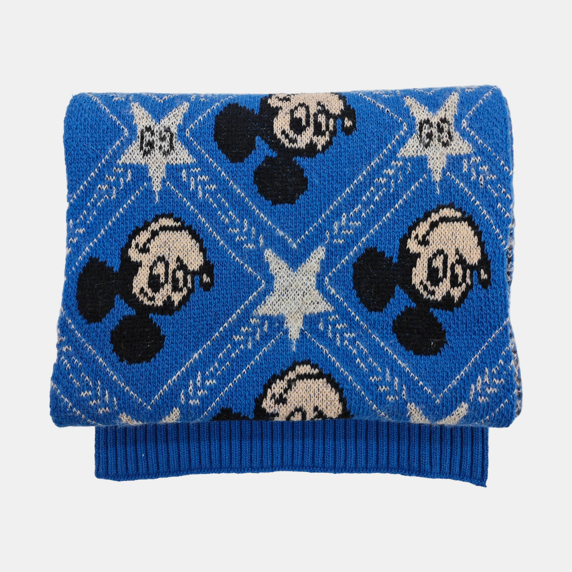 Wool Scarf Blue