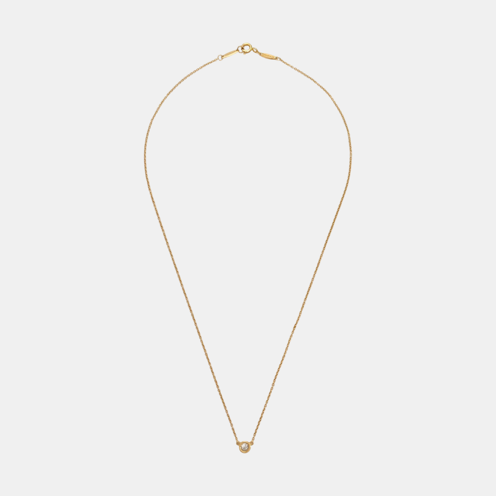 Elsa Peretti 18k Rose Gold Necklace