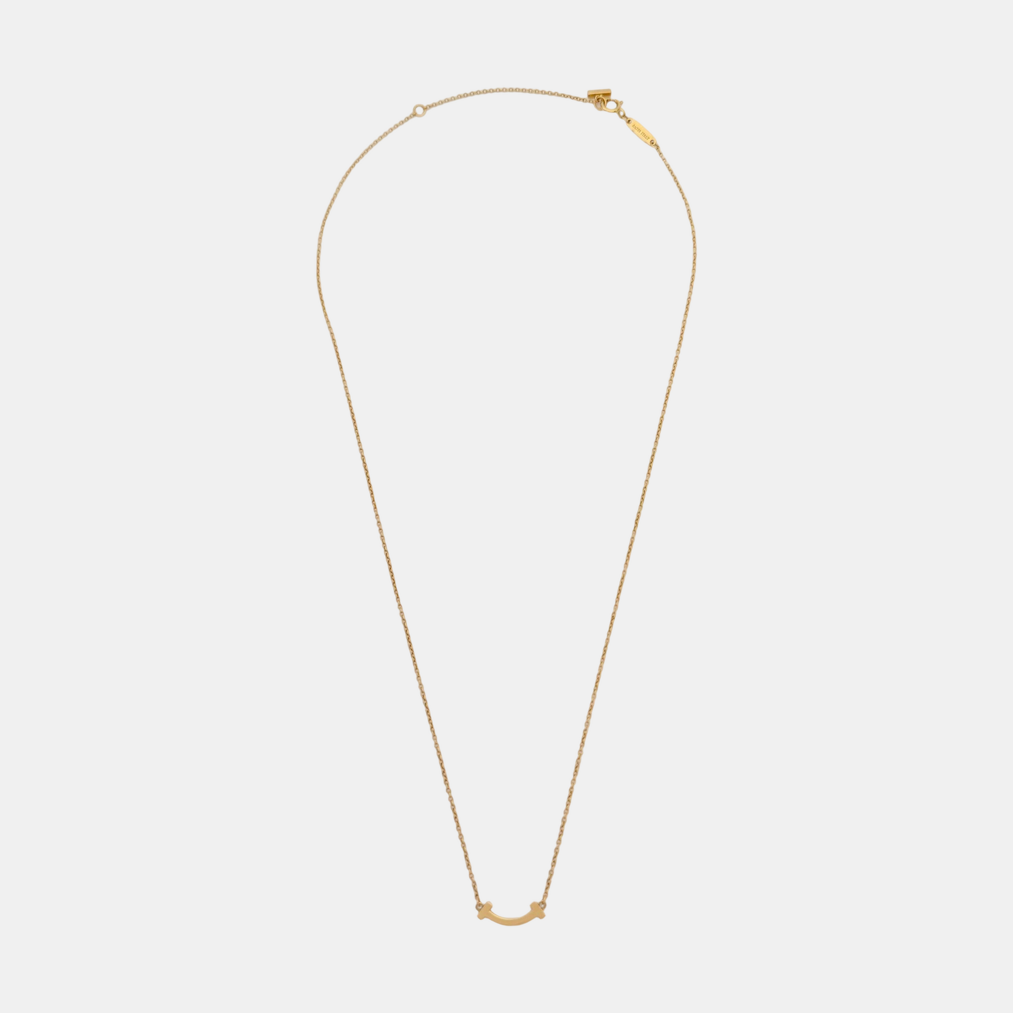 Tiffany T 18k Rose Gold Necklace