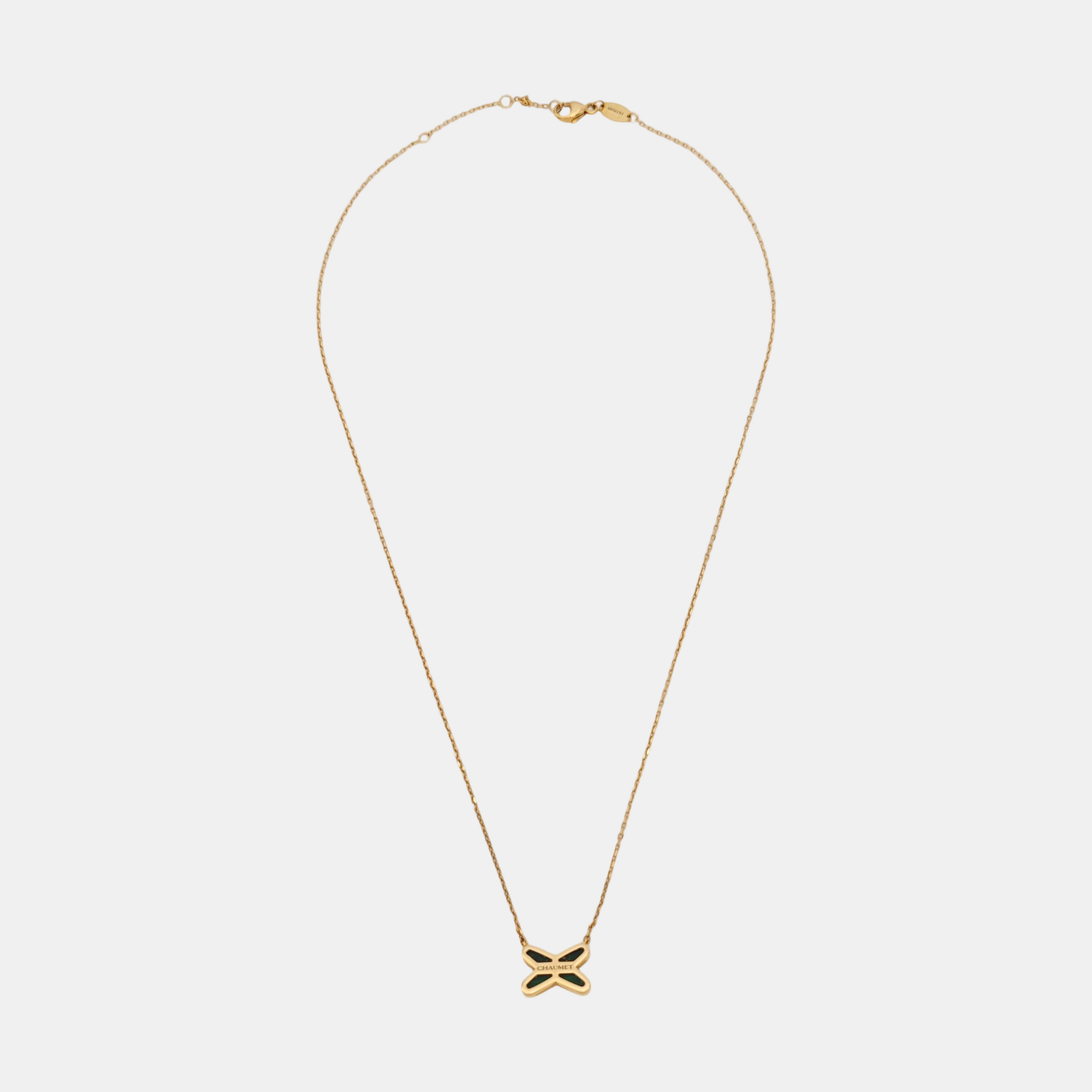 Jeux De Liens 18k Rose Gold Necklace