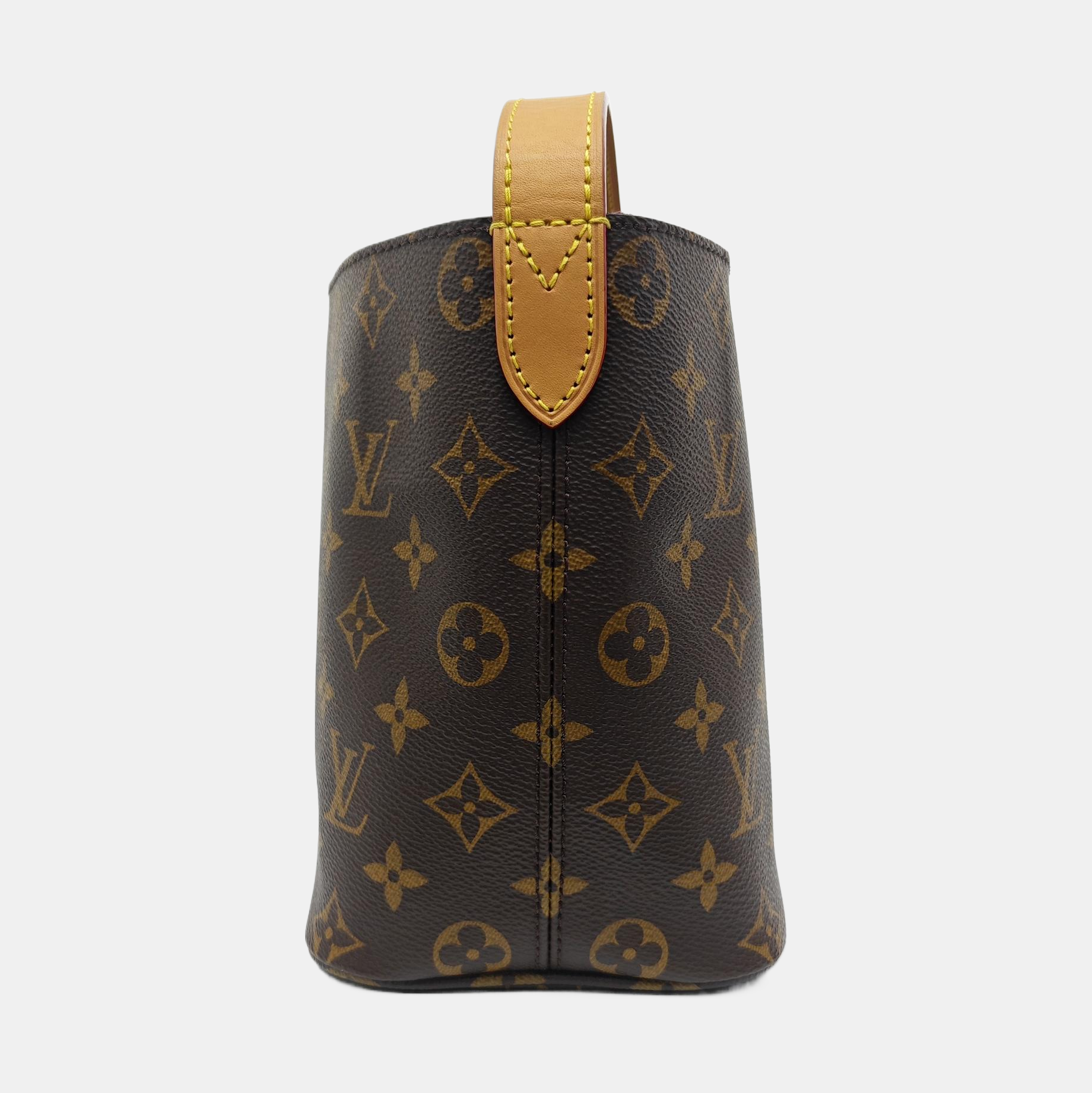 ALL IN Monogram Coated Canvas Brown
