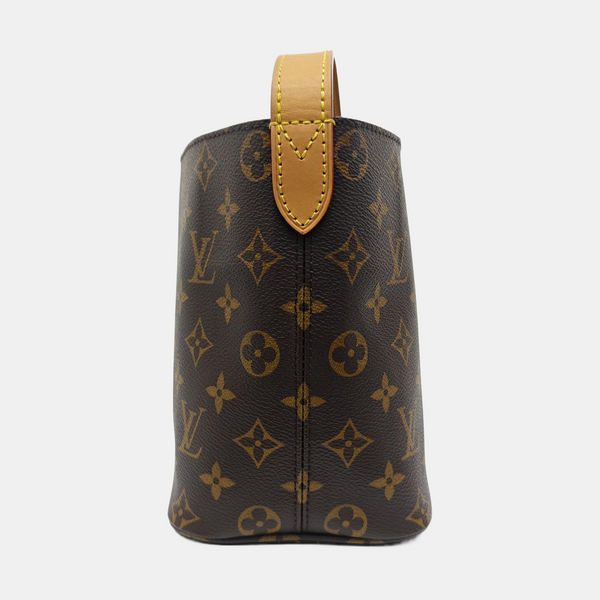 ALL IN Monogram Coated Canvas Brown