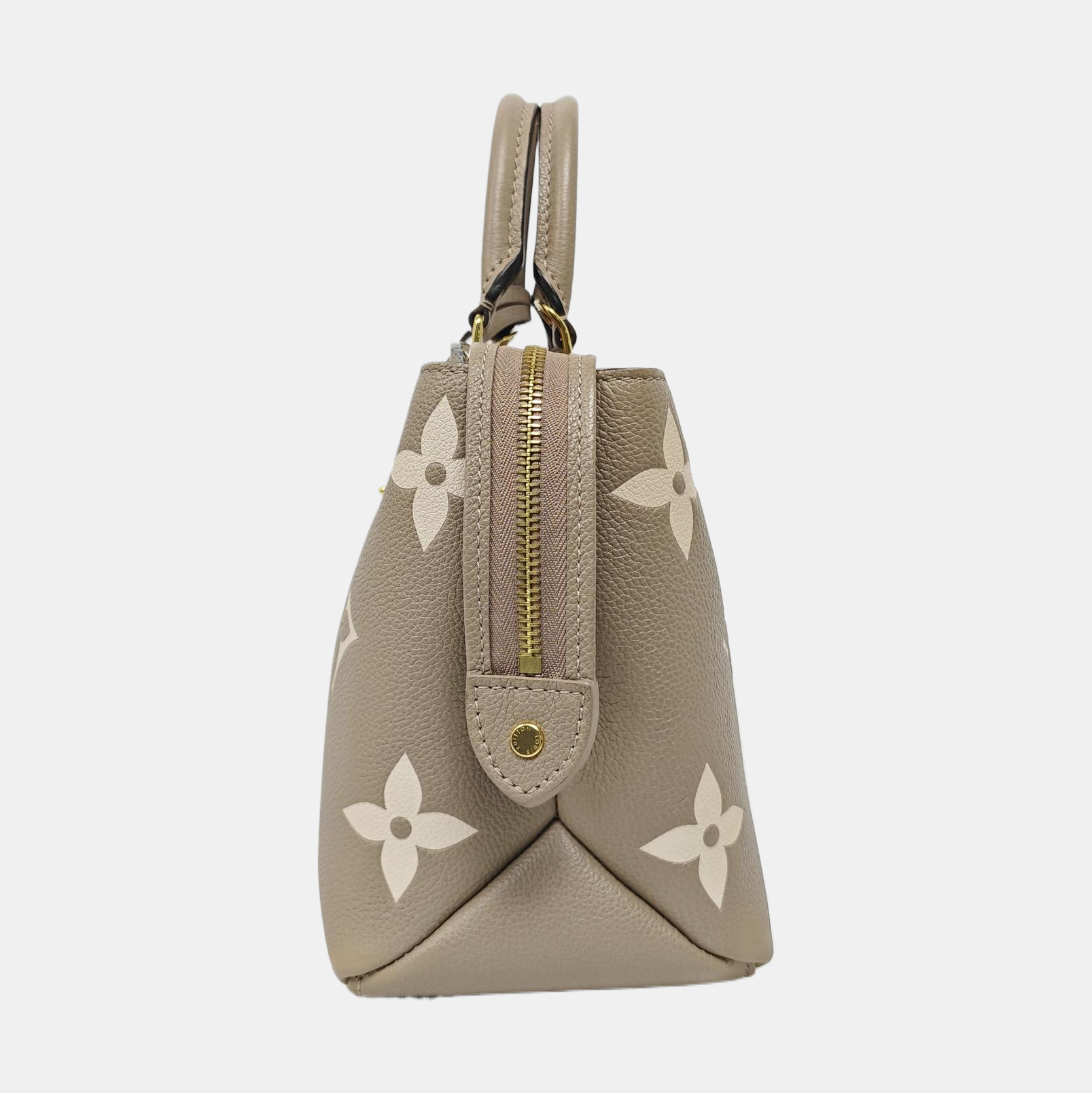 PALAIS PM Monogram Calfskin Gray