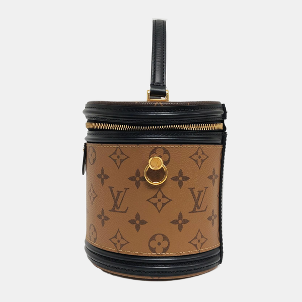 CANNES PM Monogram Coated Canvas Brown