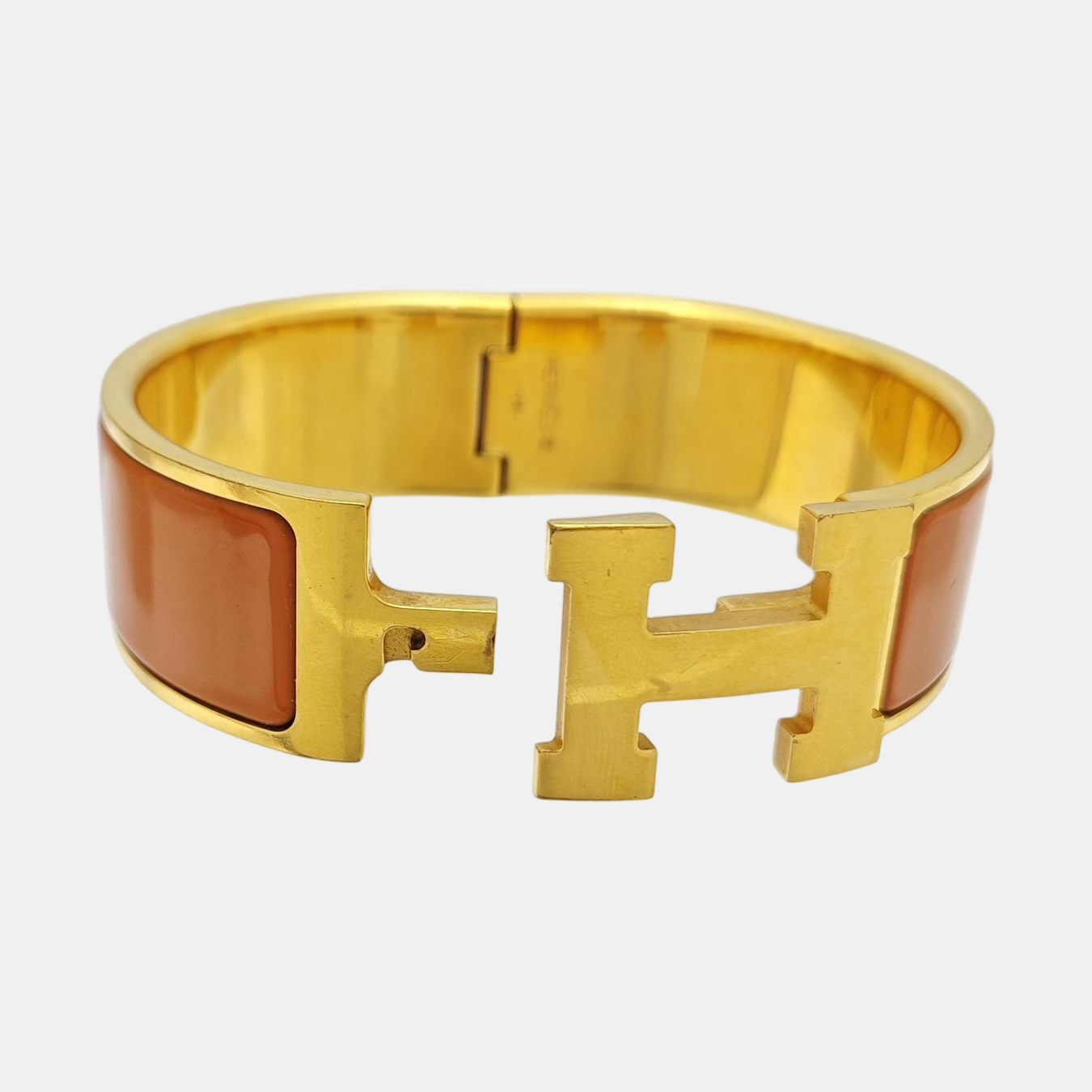 Clic Clac H Metal Gold Bangle