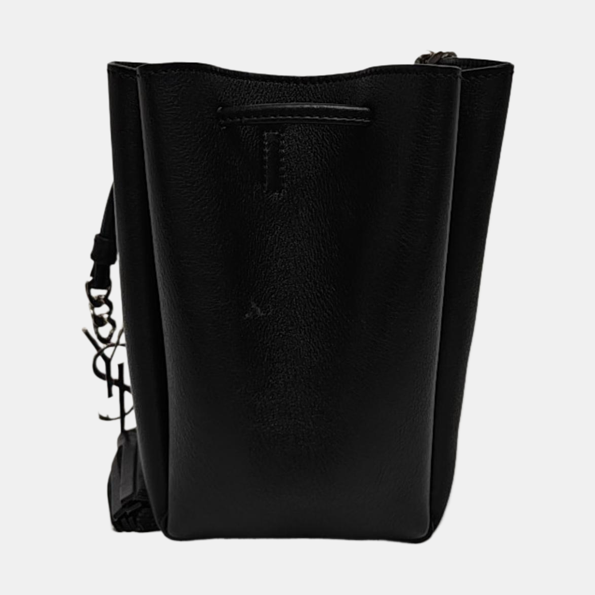 Calfskin Bucket Bag Black