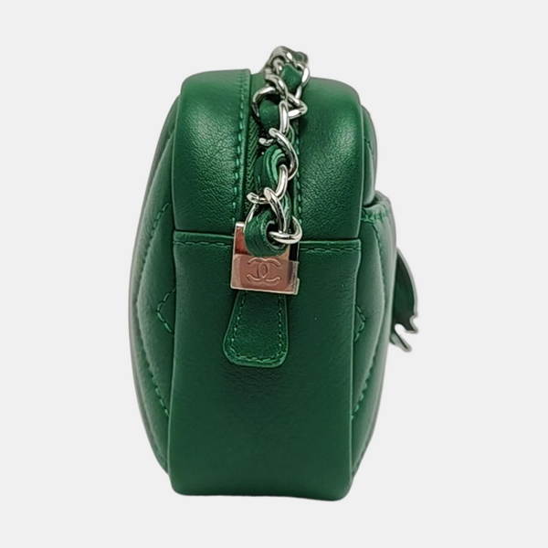 Quilted Calfskin Green