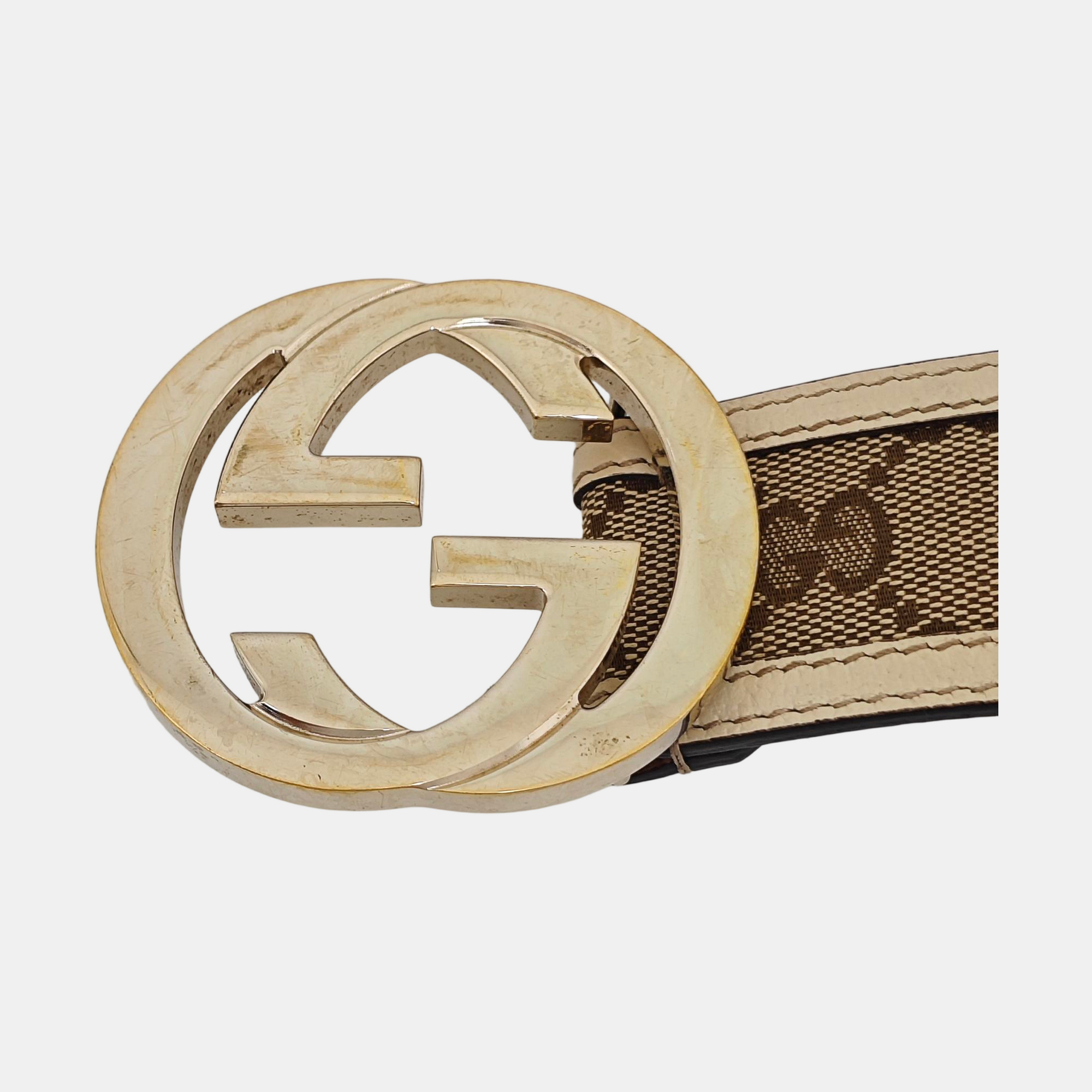 Fabric Belt Brown
