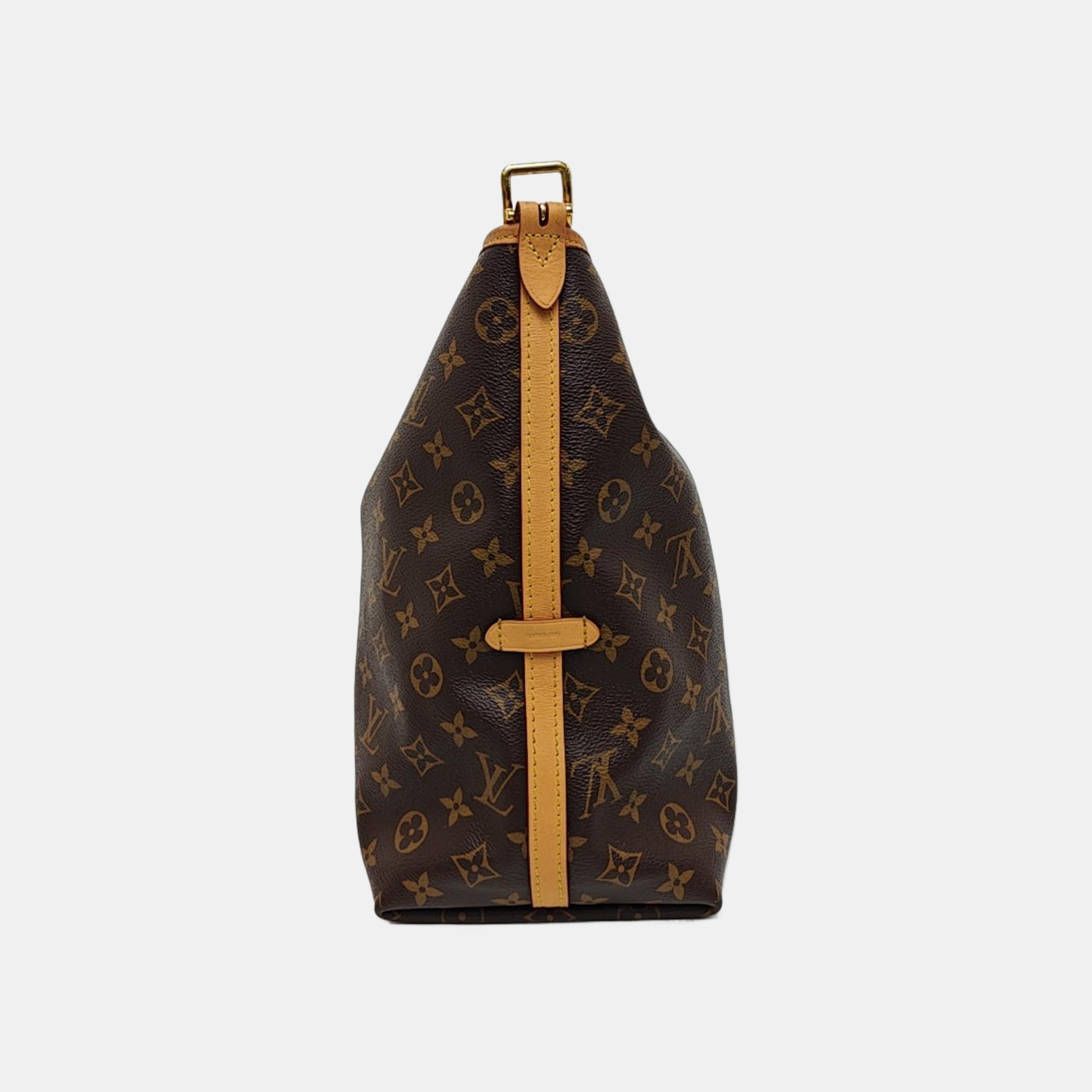 CARRYALL MM Monogram Coated Canvas Brown