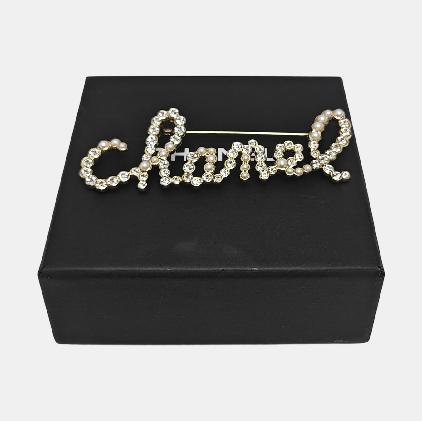 Metal Gold Brooch