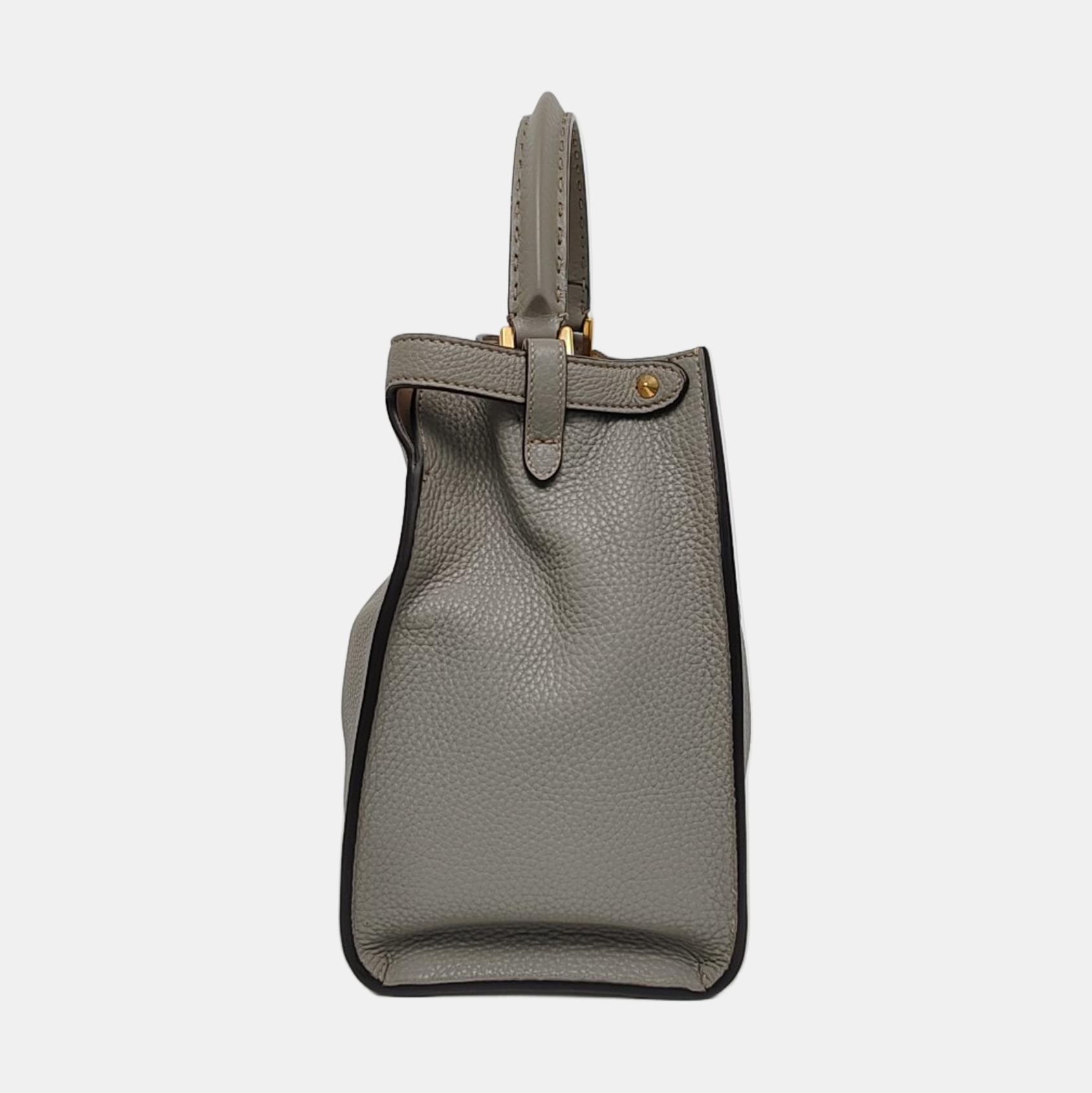 Authenticated pre-owned  Peekaboo Medium Calfskin Grey - Shoulder Bag at Looply