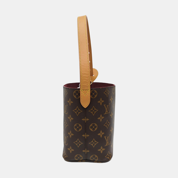 ALL IN Monogram Coated Canvas Brown