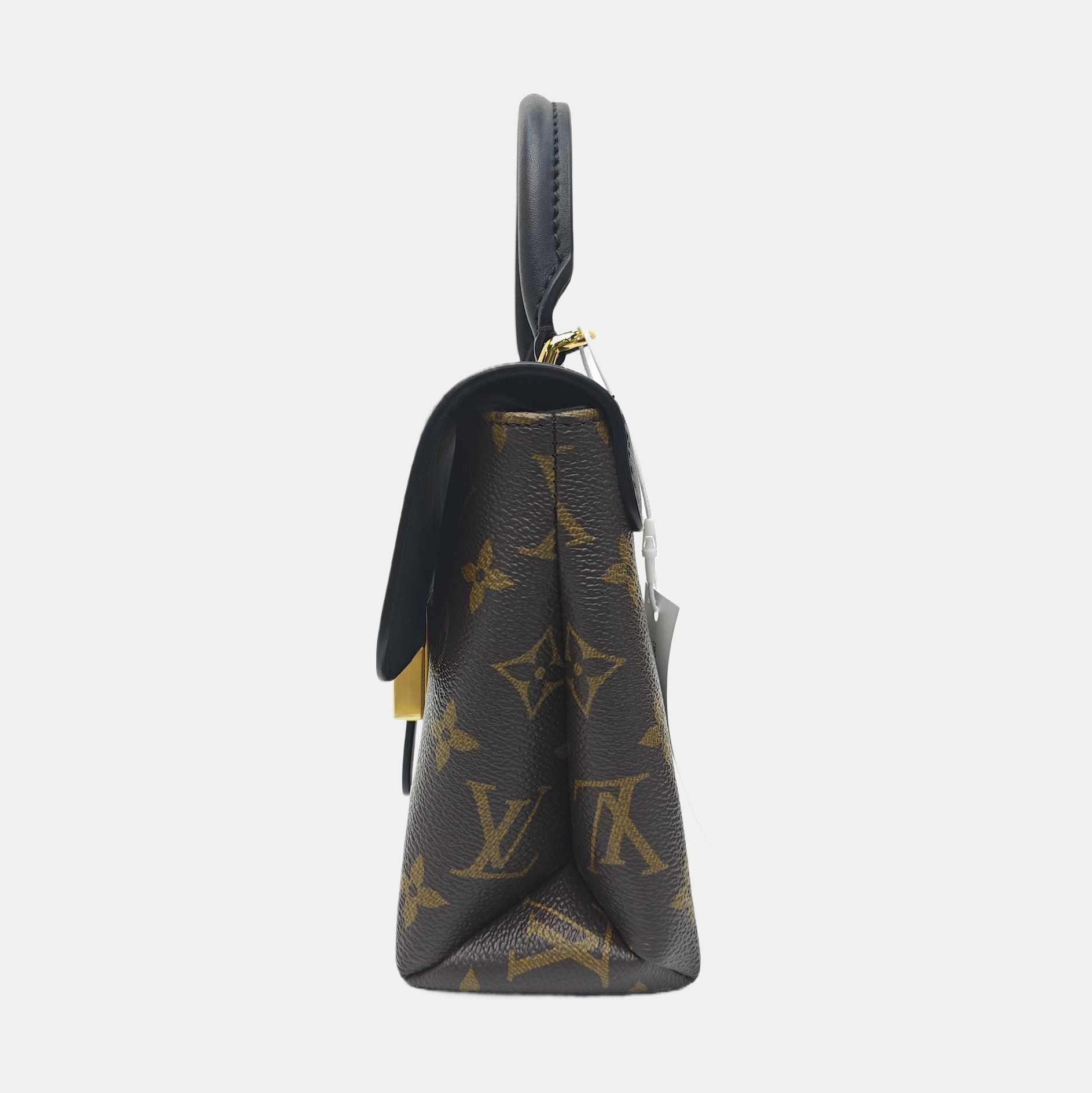 LOCKY BB Monogram Coated Canvas Brown