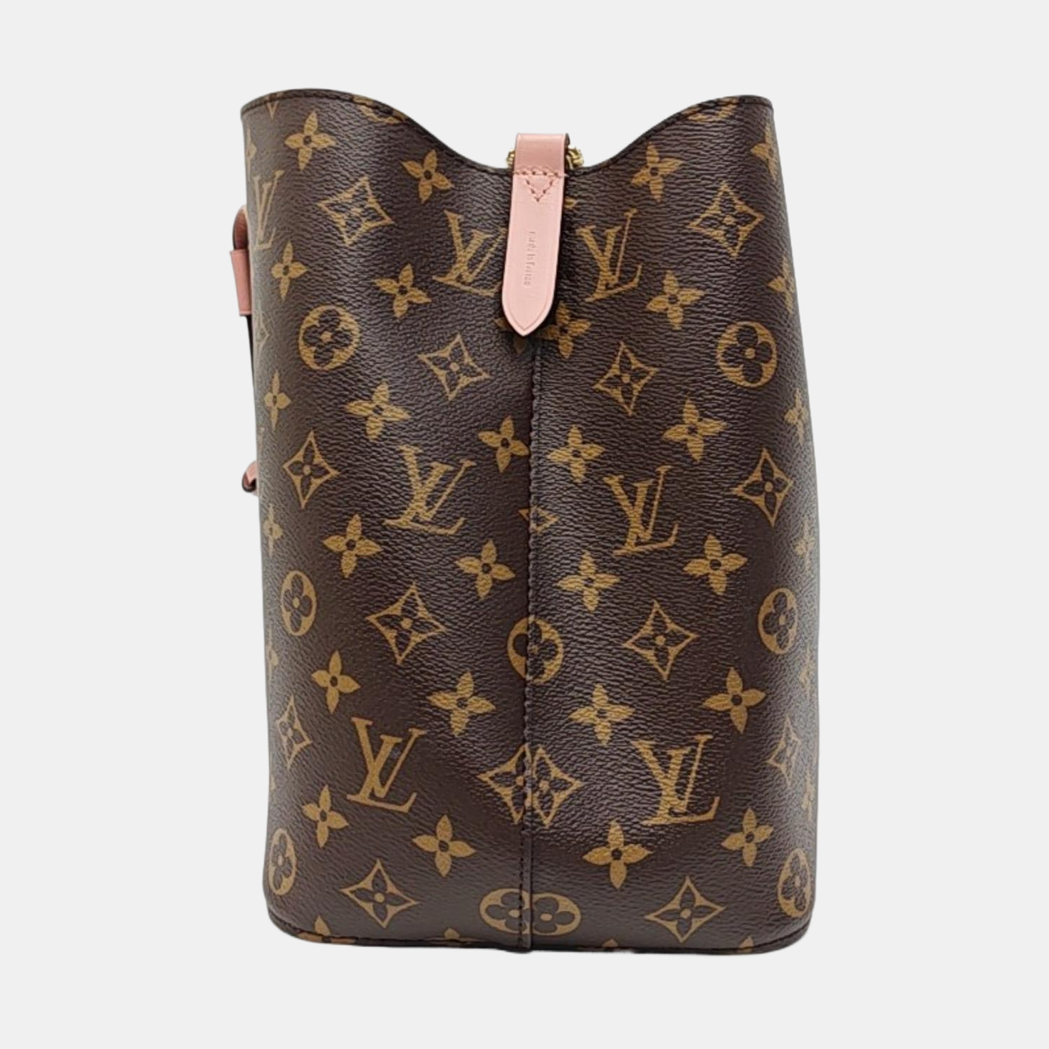 NÉONOÉ MM Monogram Coated Canvas Brown