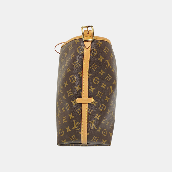 CARRYALL MM Monogram Coated Canvas Brown