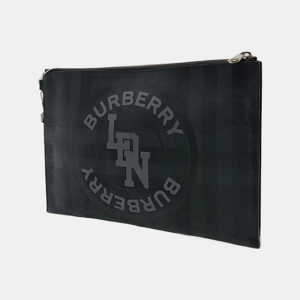London Coated Canvas Gray
