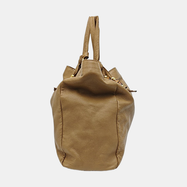 Bamboo 1947 Large Calfskin Brown