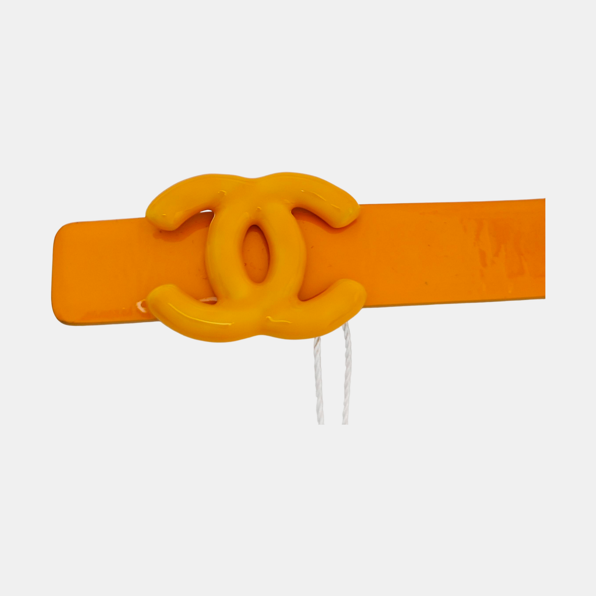 Leather Belt Orange